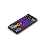 purple smoke back phone cover | glass case for google pixel 7 pro