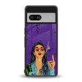 purple smoke back phone cover | glass case for Google Pixel 7