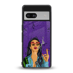 purple smoke back phone cover | glass case for Google Pixel 7