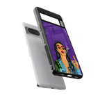 purple smoke back phone cover | glass case for Google Pixel 8