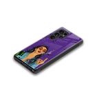 purple smoke back phone cover | glass case for samsung galaxy s25 ultra