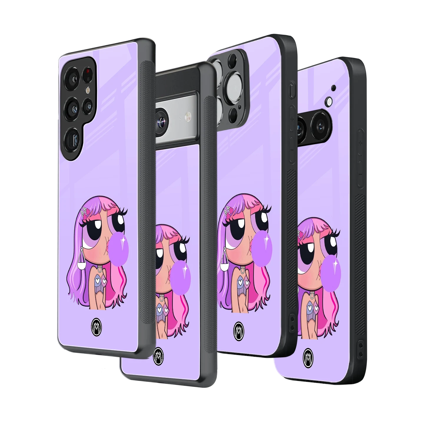 Stylish Glass Back Case for All Smartphones – iPhone, Samsung, OnePlus, Pixel, Redmi, Oppo, Vivo, Motorola