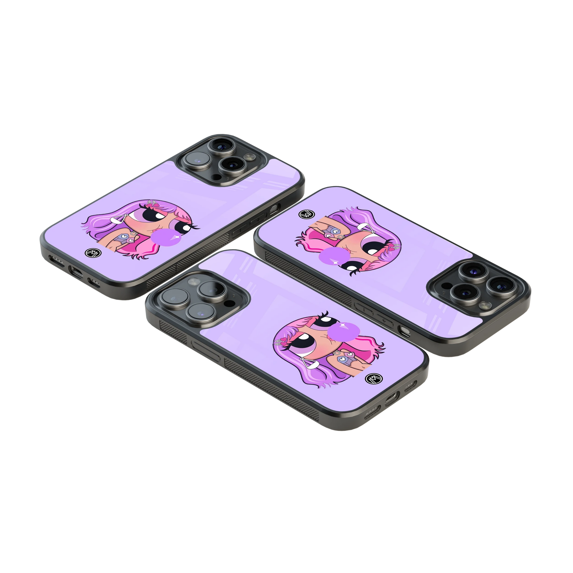 Luxury Glass Back Mobile Cover for iPhone, Samsung Galaxy, OnePlus, Pixel, Redmi & More