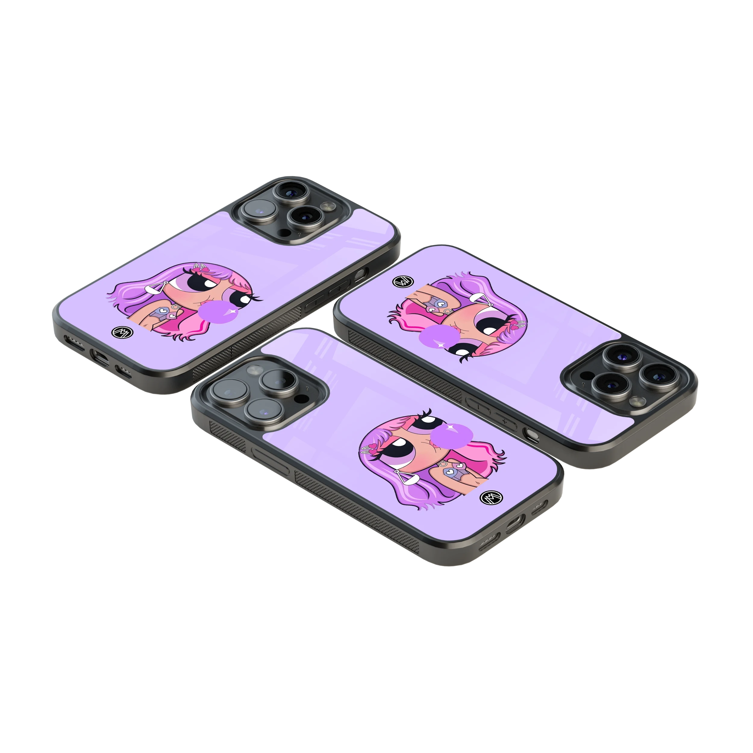 Luxury Glass Back Mobile Cover for iPhone, Samsung Galaxy, OnePlus, Pixel, Redmi & More