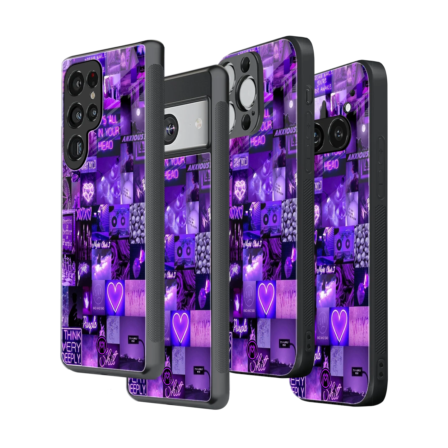 Stylish Glass Back Case for All Smartphones – iPhone, Samsung, OnePlus, Pixel, Redmi, Oppo, Vivo, Motorola