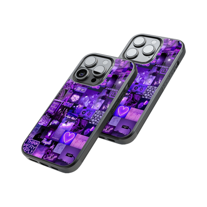 Protective Glass Back Phone Case Compatible with iPhone, Samsung, OnePlus, Pixel & More