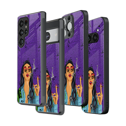 Stylish Glass Back Case for All Smartphones – iPhone, Samsung, OnePlus, Pixel, Redmi, Oppo, Vivo, Motorola