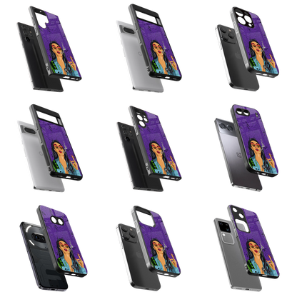 Durable Glass Back Mobile Case for iPhone, Samsung, OnePlus, Google Pixel, Redmi, Vivo, Oppo