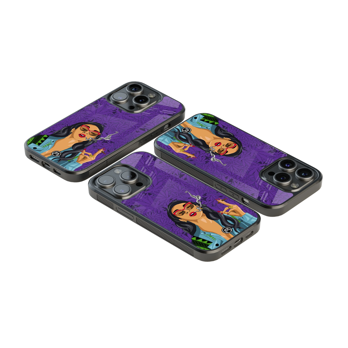 Luxury Glass Back Mobile Cover for iPhone, Samsung Galaxy, OnePlus, Pixel, Redmi & More