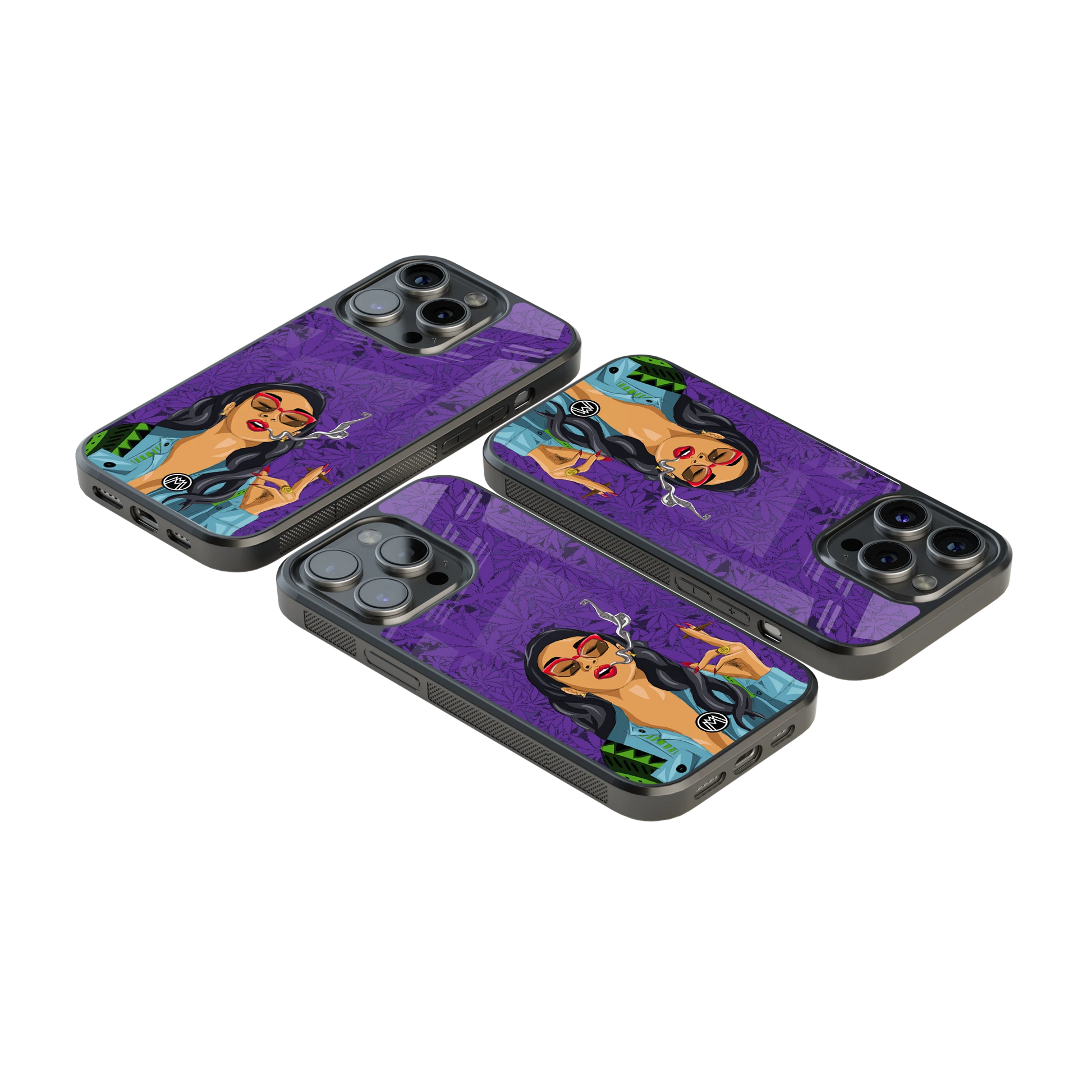 Luxury Glass Back Mobile Cover for iPhone, Samsung Galaxy, OnePlus, Pixel, Redmi & More
