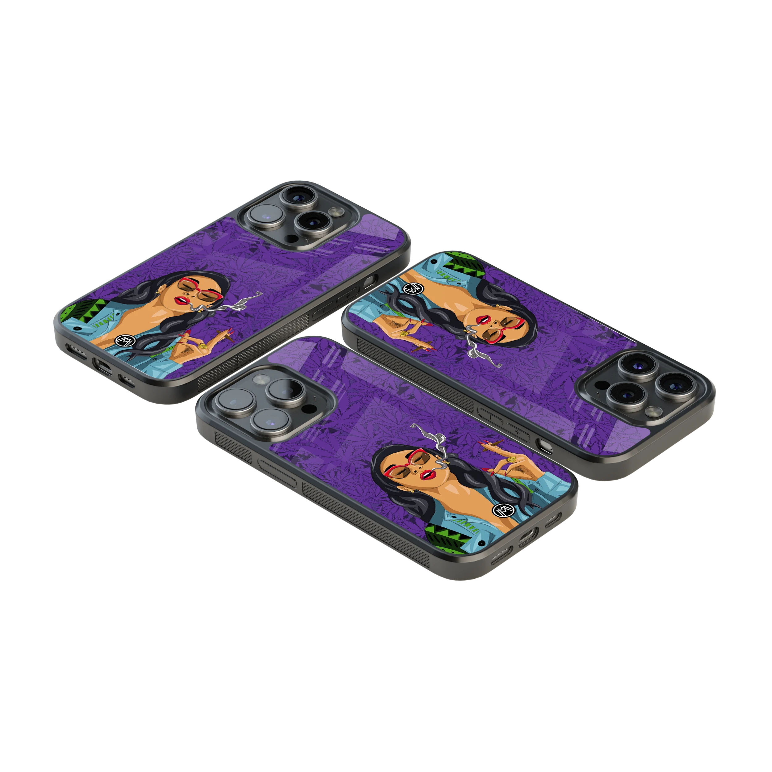 Luxury Glass Back Mobile Cover for iPhone, Samsung Galaxy, OnePlus, Pixel, Redmi & More