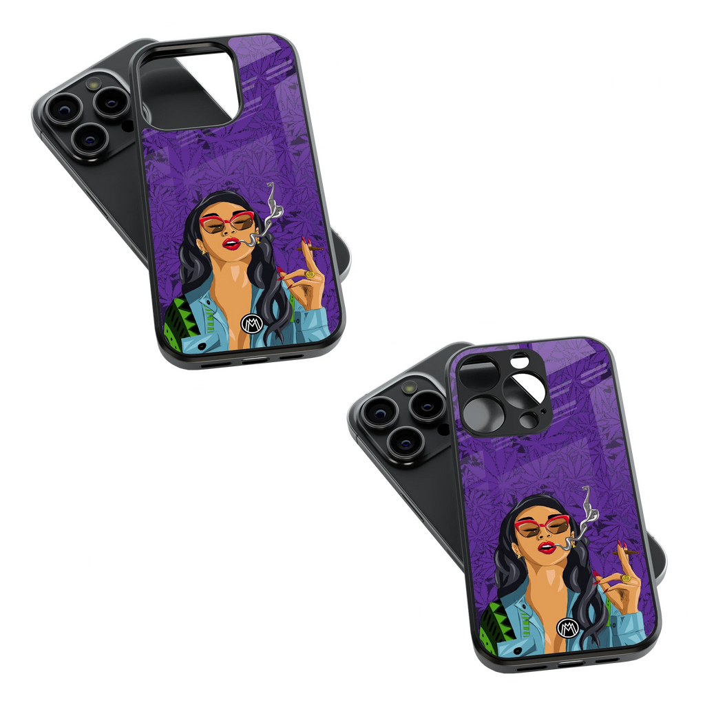 Trendy Glass Back Mobile Case for iPhone, Samsung, Redmi, OnePlus, Google Pixel, Motorola