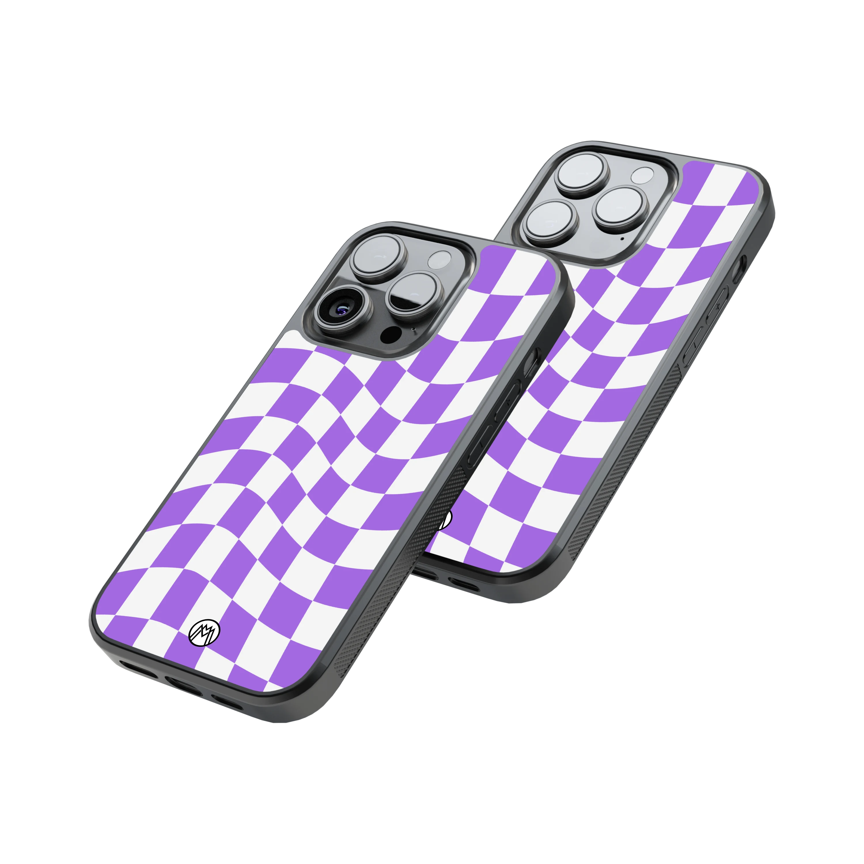 Protective Glass Back Phone Case Compatible with iPhone, Samsung, OnePlus, Pixel & More