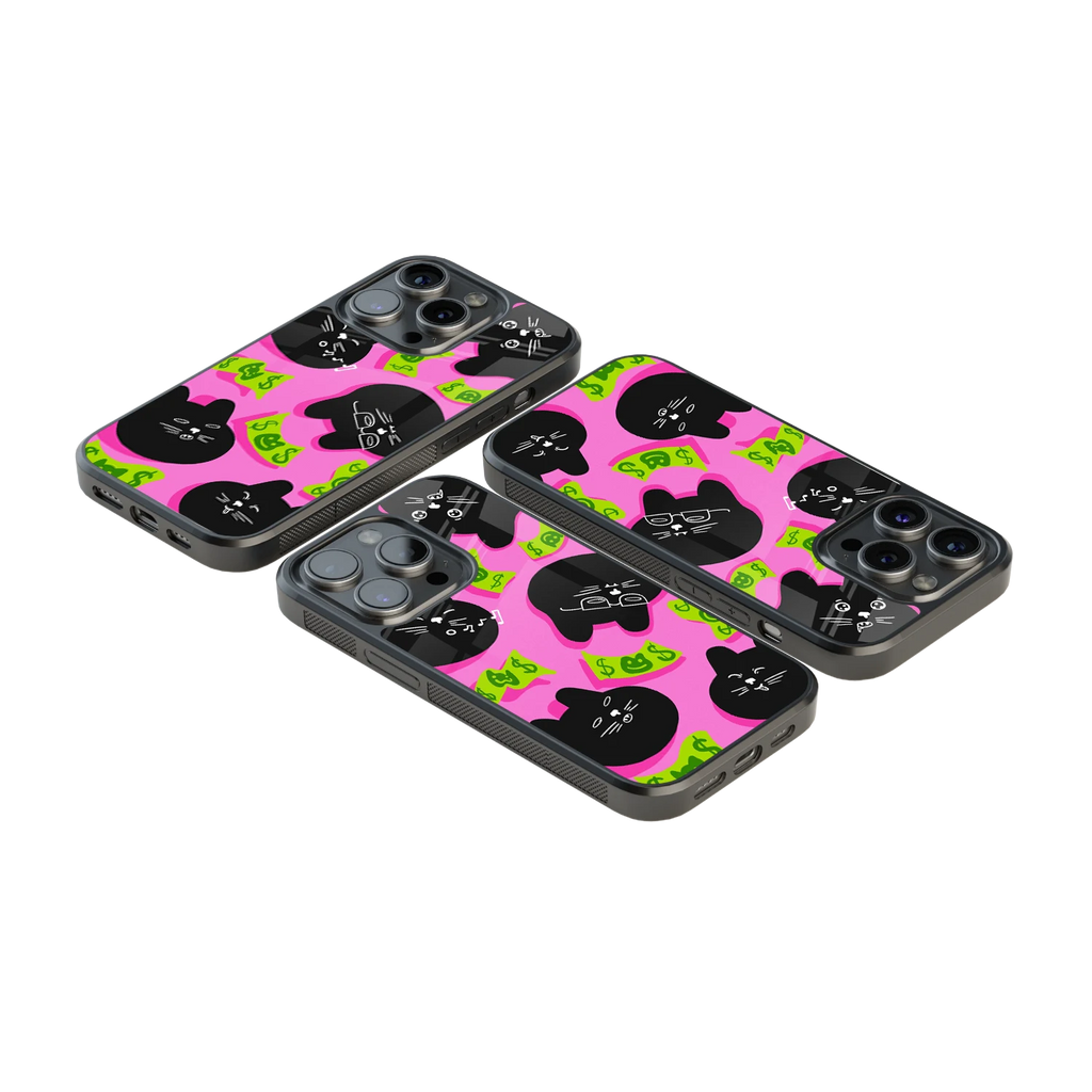 Luxury Glass Back Mobile Cover for iPhone, Samsung Galaxy, OnePlus, Pixel, Redmi & More