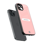 put the phone down back phone cover | glass case for iphone 13 mini