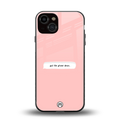 put the phone down back phone cover | glass case for iphone 13