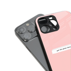 put the phone down back phone cover | glass case for iphone 14 pro max
