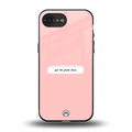 put the phone down back phone cover | glass case for iphone 16e