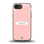 put the phone down back phone cover | glass case for iphone 16e