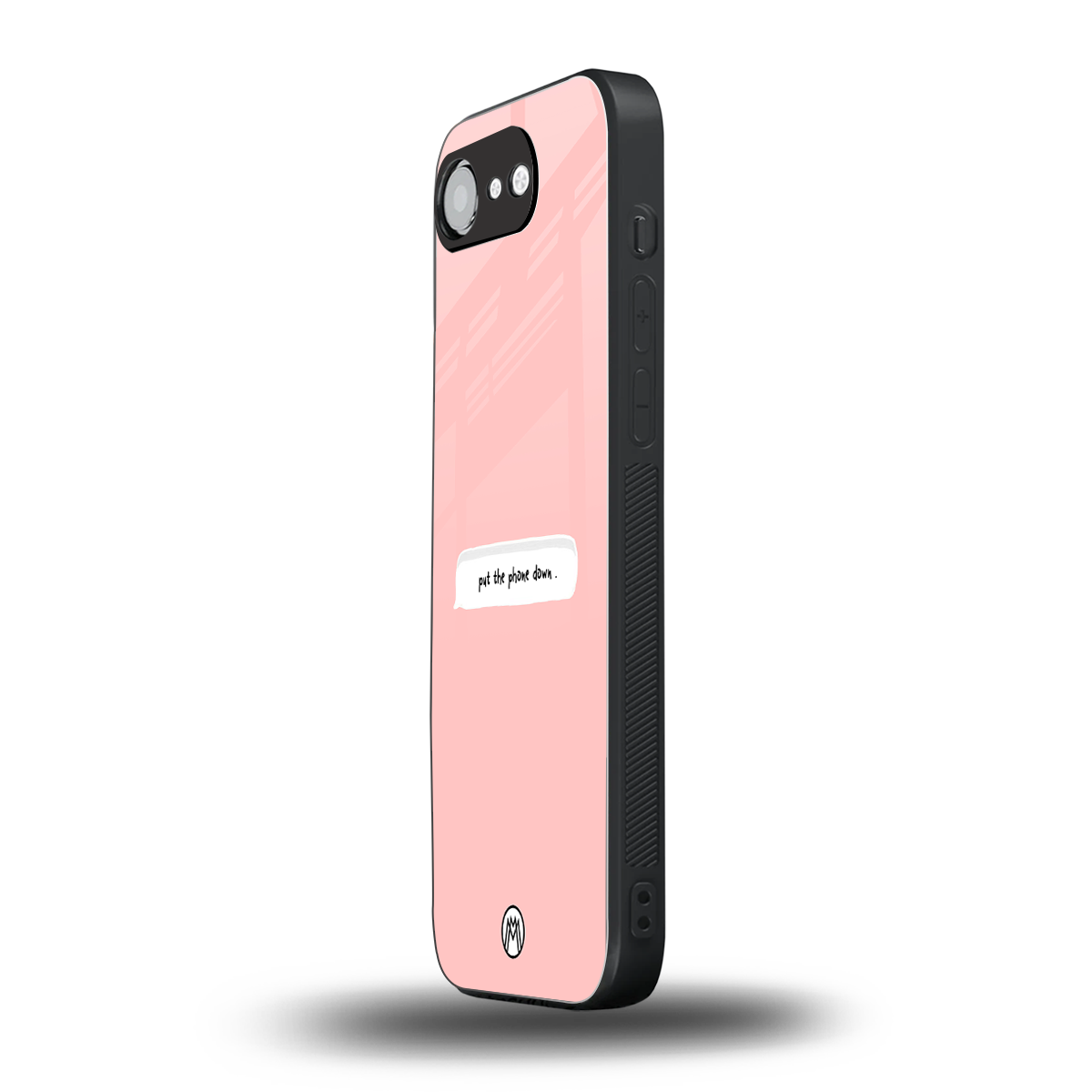 put the phone down back phone cover | glass case for iphone 16e