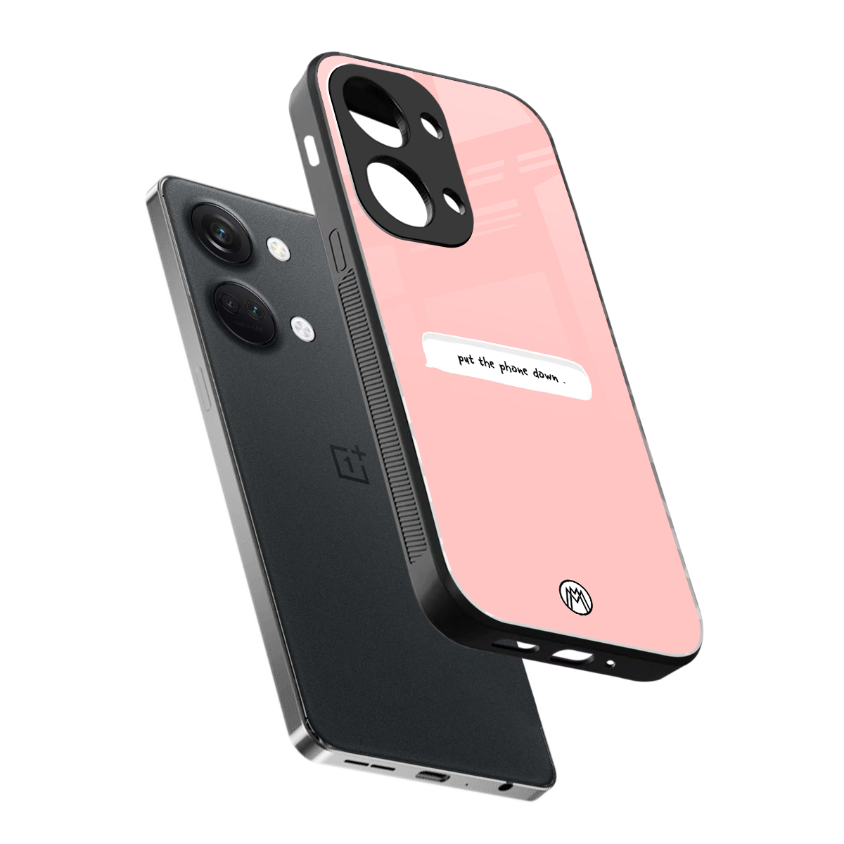 put the phone down back phone cover | glass case for oneplus nord 3