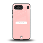 put the phone down back phone cover | glass case for oneplus nord 4