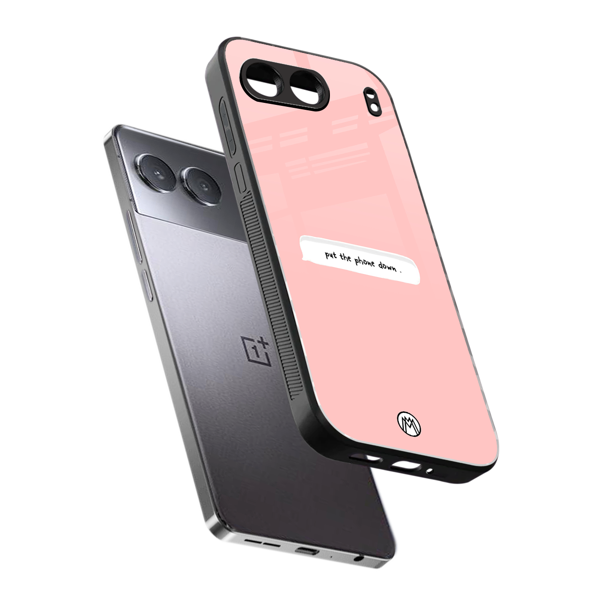 put the phone down back phone cover | glass case for oneplus nord 4