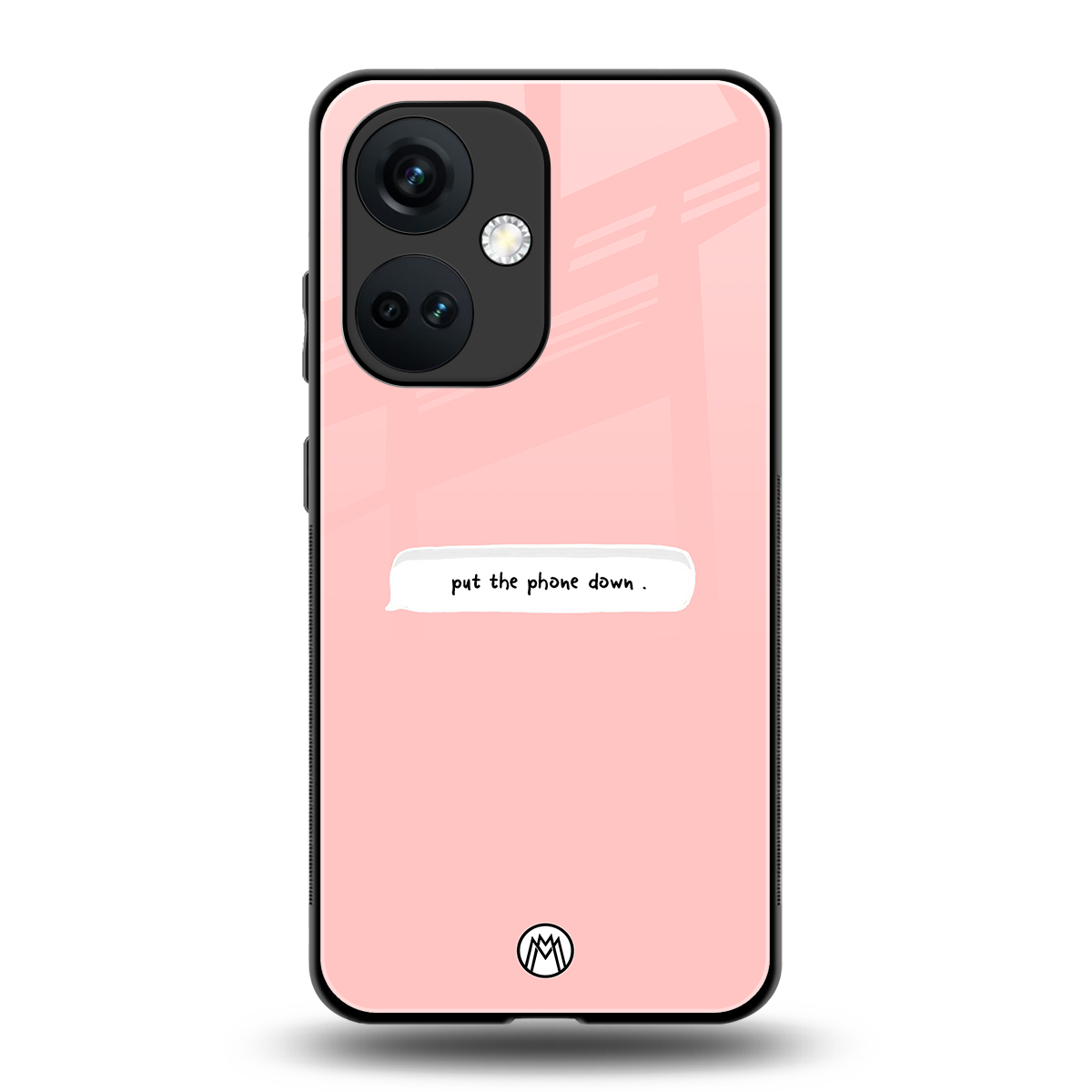 put the phone down back phone cover | glass case for oneplus nord ce 3