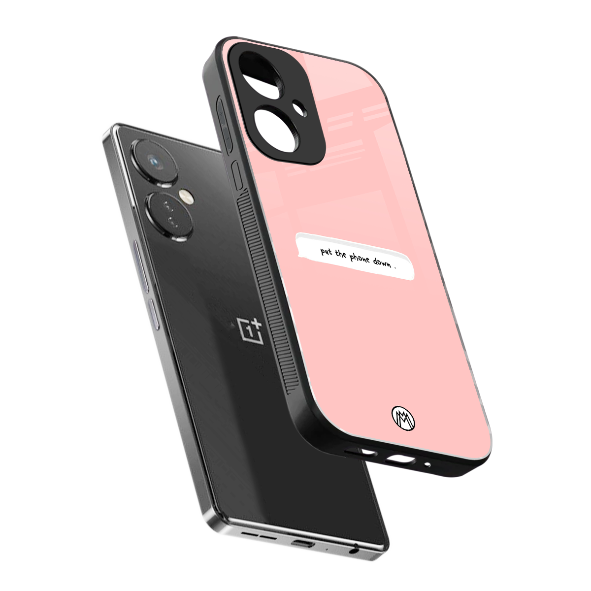 put the phone down back phone cover | glass case for oneplus nord ce 3