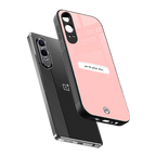 put the phone down back phone cover | glass case for oneplus nord ce 4 lite