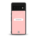 put the phone down back phone cover | glass case for google pixel 6 pro
