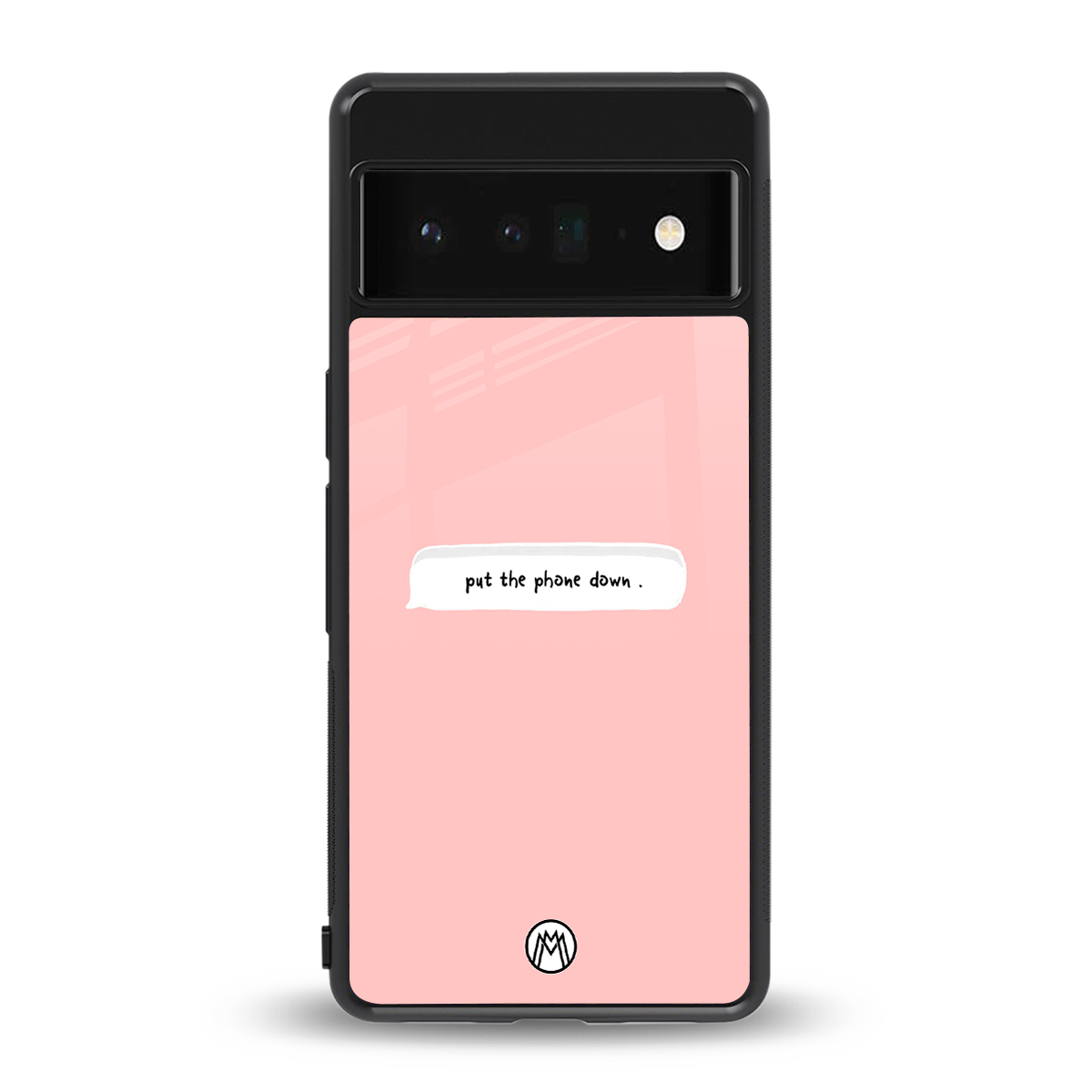 put the phone down back phone cover | glass case for google pixel 6 pro