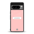 put the phone down back phone cover | glass case for google pixel 8 pro
