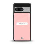 put the phone down back phone cover | glass case for Google Pixel 8