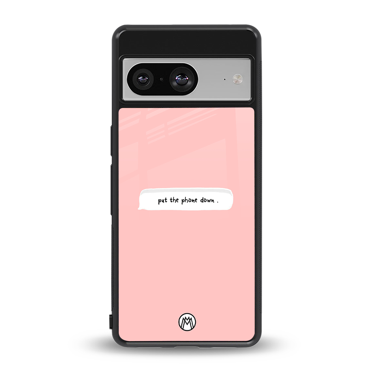 put the phone down back phone cover | glass case for Google Pixel 8
