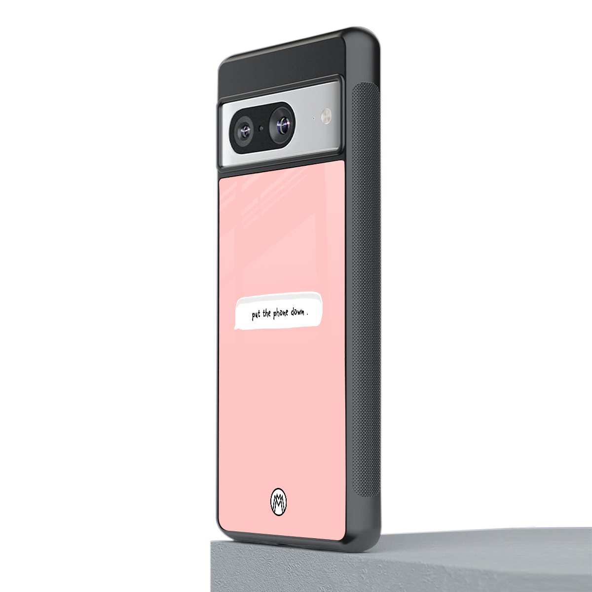 put the phone down back phone cover | glass case for Google Pixel 8