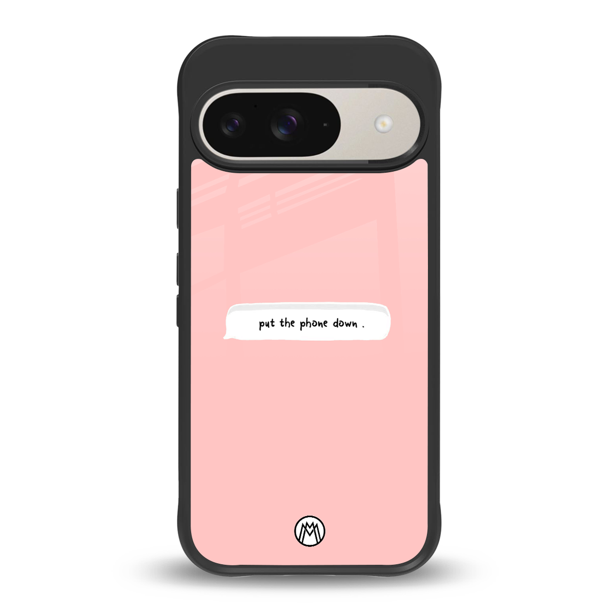 put the phone down back phone cover | glass case for google pixel 9