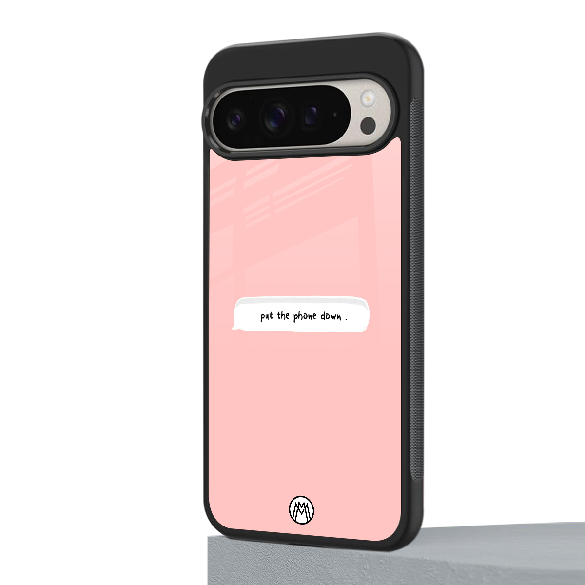 put the phone down back phone cover | glass case for google pixel 9 pro