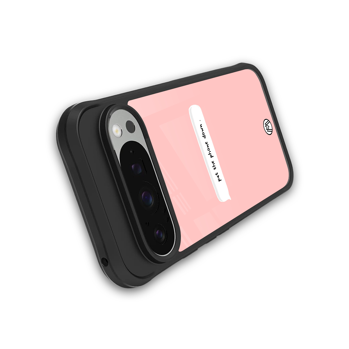put the phone down back phone cover | glass case for google pixel 9 pro