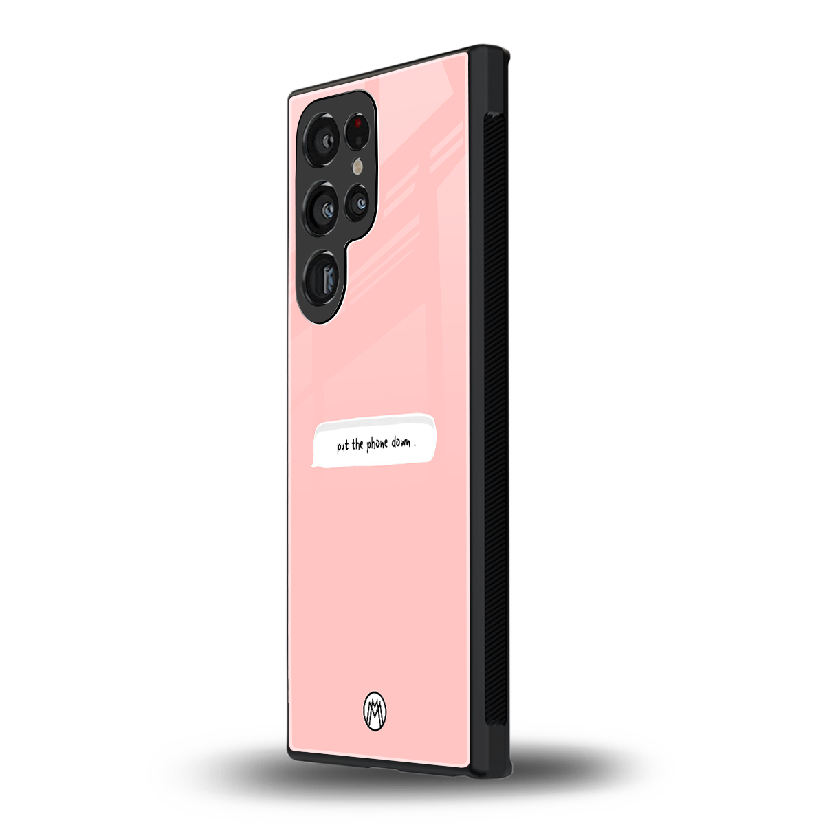 put the phone down back phone cover | glass case for samsung galaxy s23 ultra