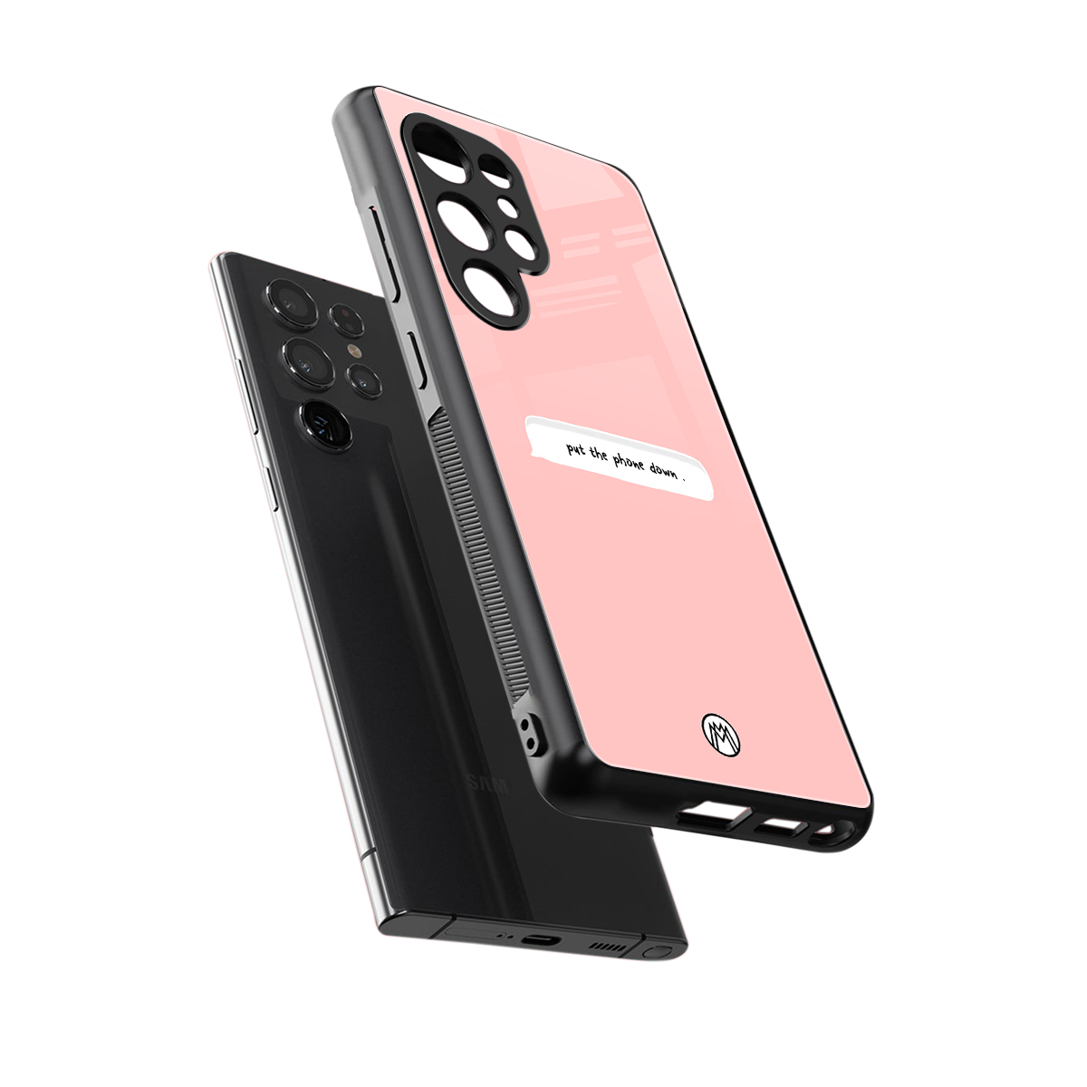 put the phone down back phone cover | glass case for samsung galaxy s25 ultra