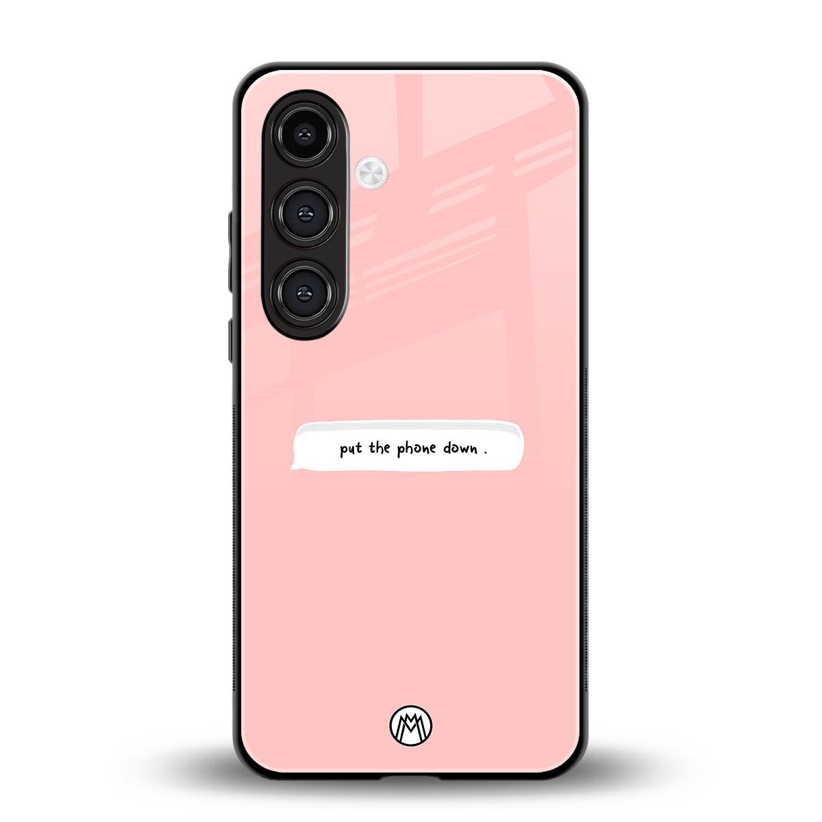 put the phone down back phone cover | glass case for samsung galaxy s25 plus