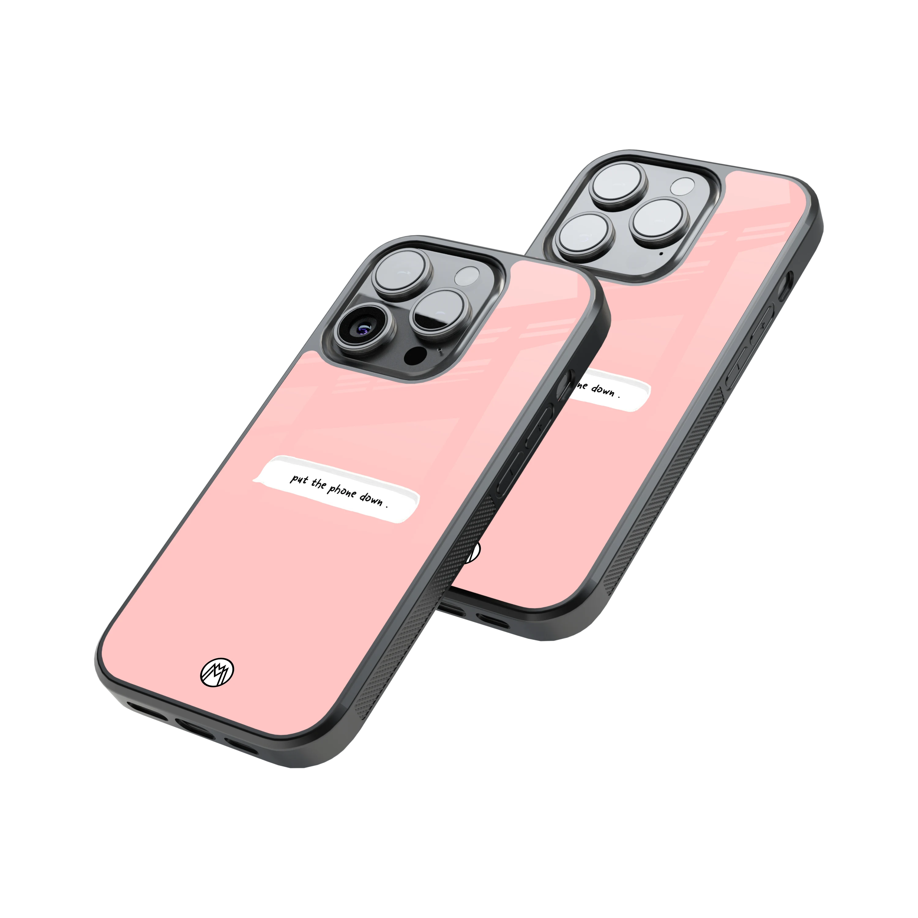 Protective Glass Back Phone Case Compatible with iPhone, Samsung, OnePlus, Pixel & More