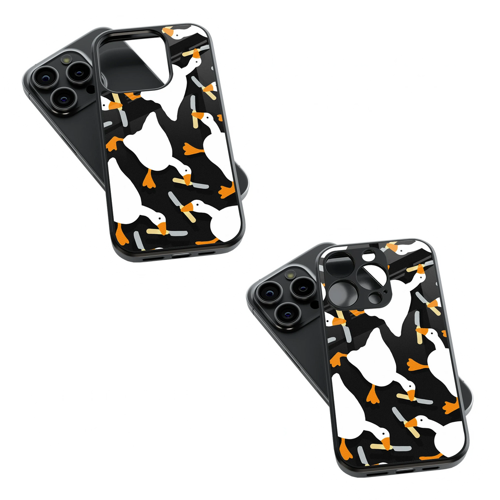 Trendy Glass Back Mobile Case for iPhone, Samsung, Redmi, OnePlus, Google Pixel, Motorola