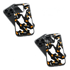 Trendy Glass Back Mobile Case for iPhone, Samsung, Redmi, OnePlus, Google Pixel, Motorola
