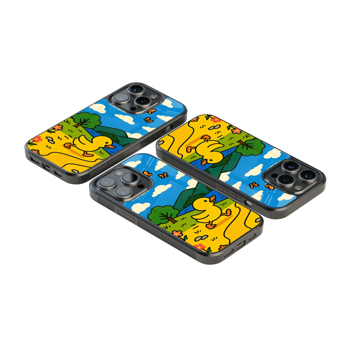 Luxury Glass Back Mobile Cover for iPhone, Samsung Galaxy, OnePlus, Pixel, Redmi & More