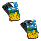 Trendy Glass Back Mobile Case for iPhone, Samsung, Redmi, OnePlus, Google Pixel, Motorola