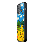Slim Glass Back Phone Case for Multiple Brands iPhone, Samsung, Redmi, OnePlus, Oppo, Vivo