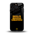 quentin tarantino back phone cover | glass case for iphone 13 pro