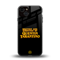 quentin tarantino back phone cover | glass case for iphone 13